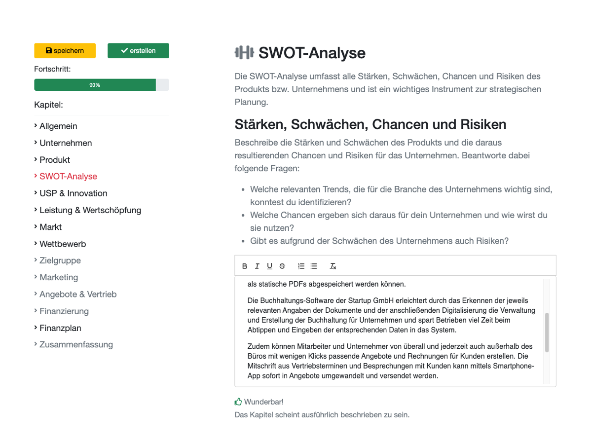 SWOT-Analyse